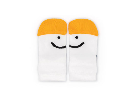 Tip Toey Joey - Chaussettes Smile Blanc / Bleu / Jaune