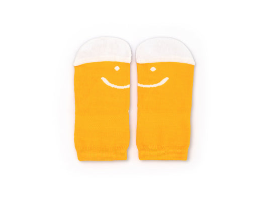 Tip Toey Joey - Chaussettes Smile Jaune/ Blanc