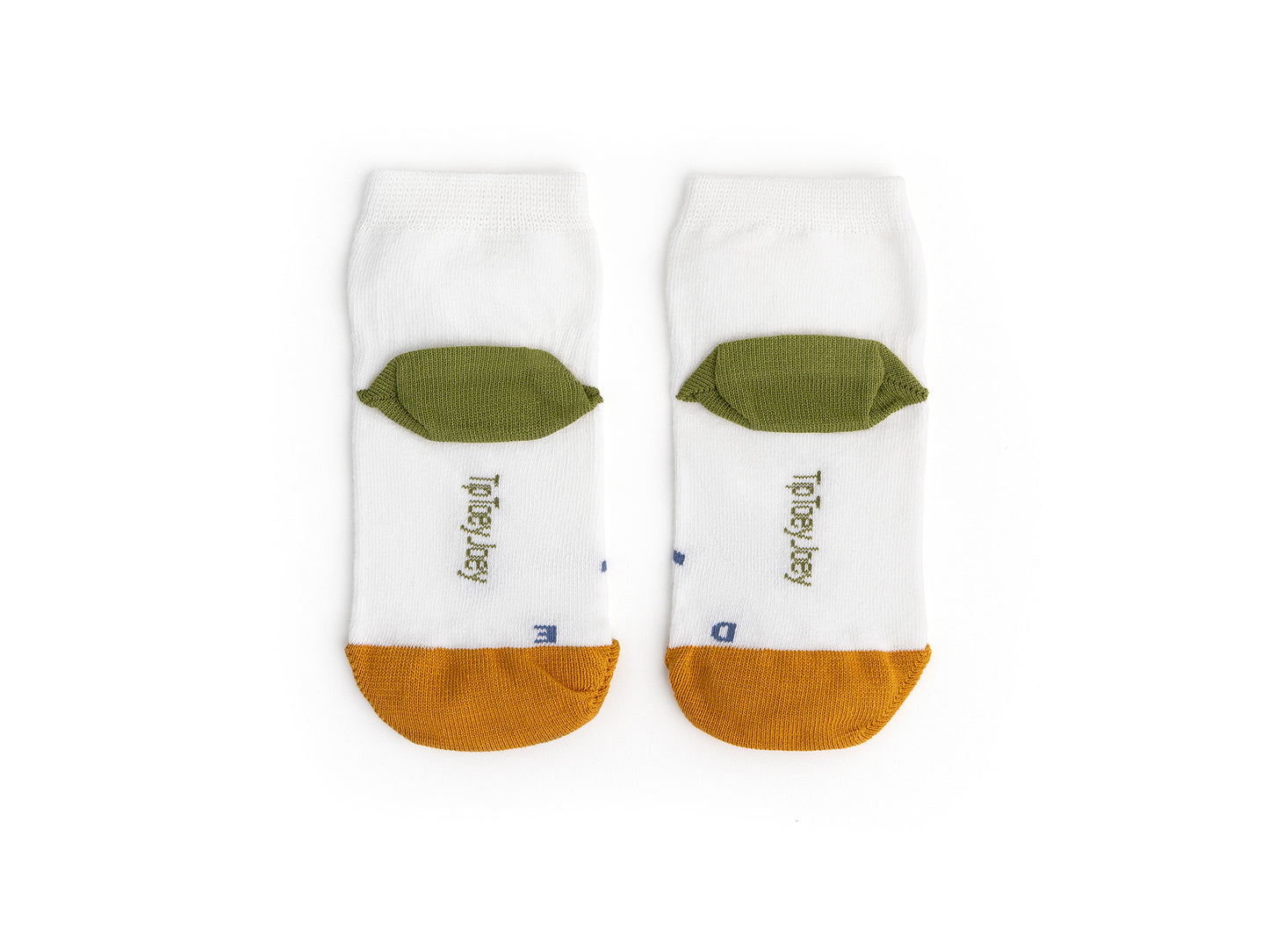 Tip Toey Joey - Kit Chaussettes Smile Bleu / Moutarde / Vert