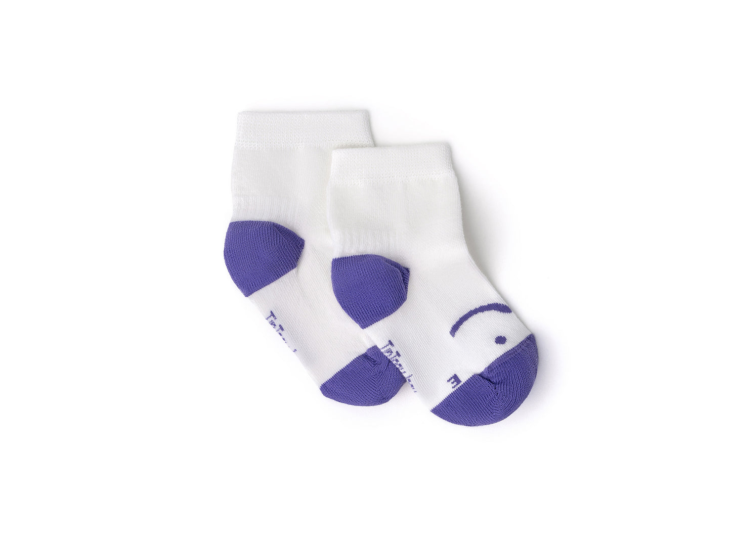 Tip Toey Joey - Kit Chaussettes Smile Blanc / Rose / Violet
