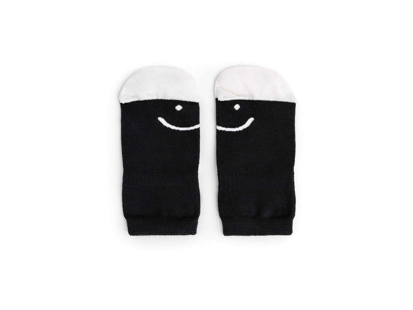 Tip Toey Joey - Kit Chaussettes Smile Noir / Blanc
