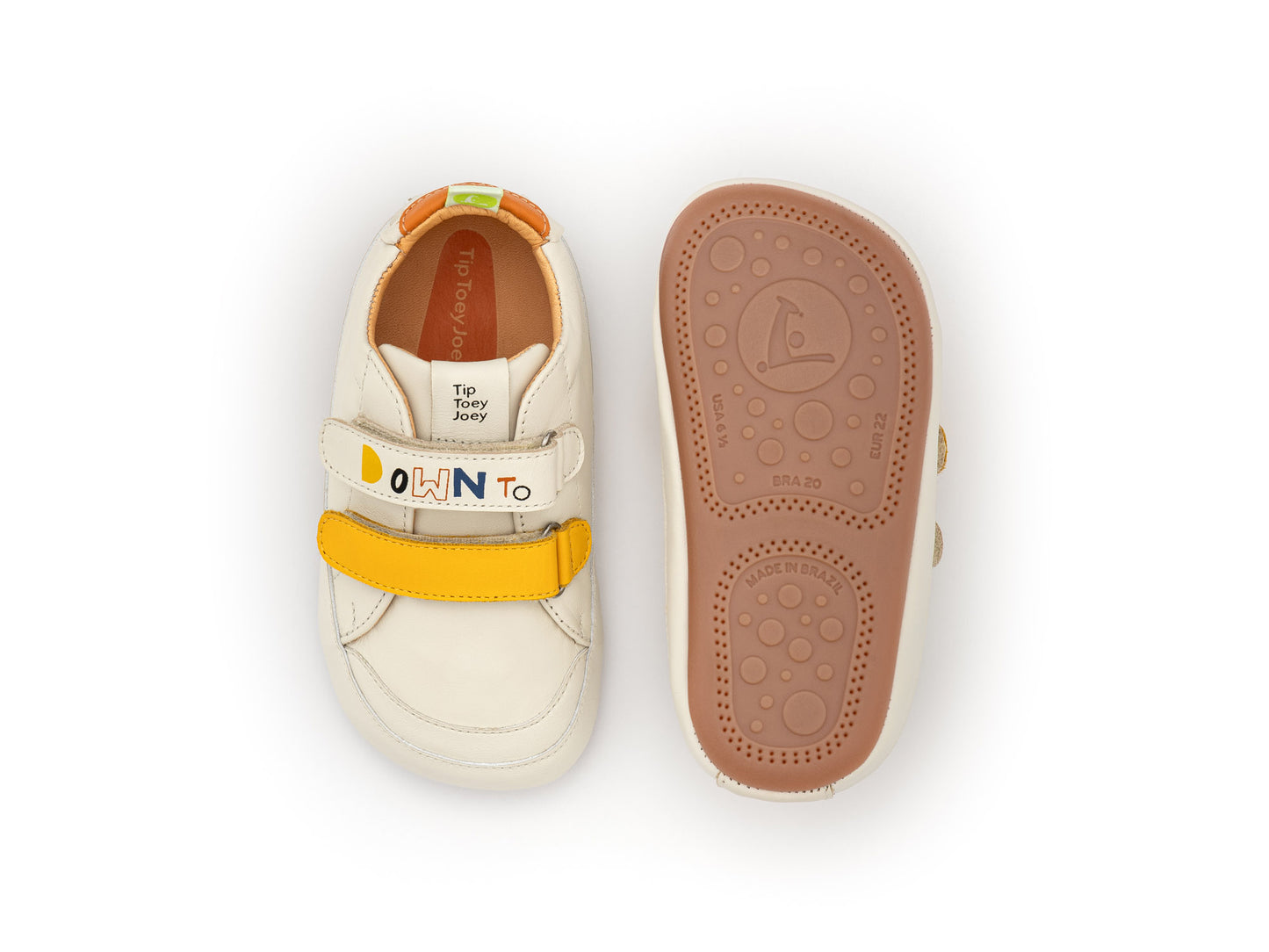 Tip Toey Joey - Baskets Bossy DOWN TO EARTH Jaune