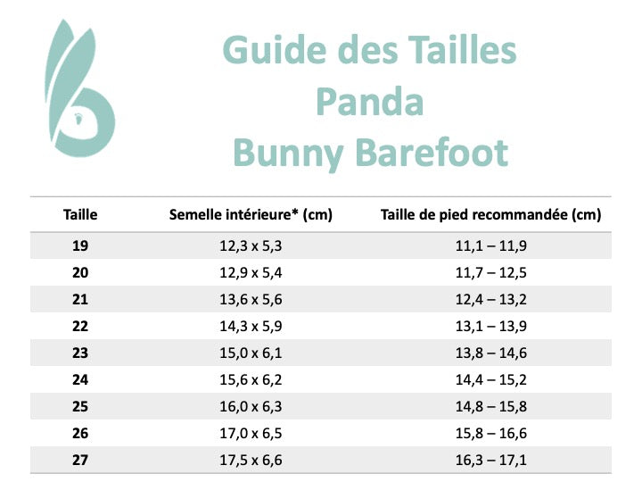 Bunny Barefoot - Panda Barefoot