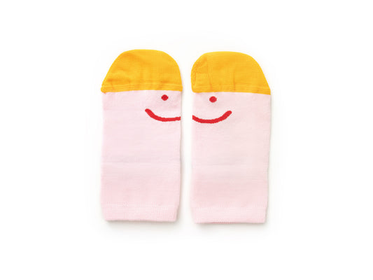Tip Toey Joey - Chaussettes Smile Rose/ Jaune/ Lilas