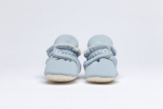 Baby Booties Fluffy Blue Curaçao