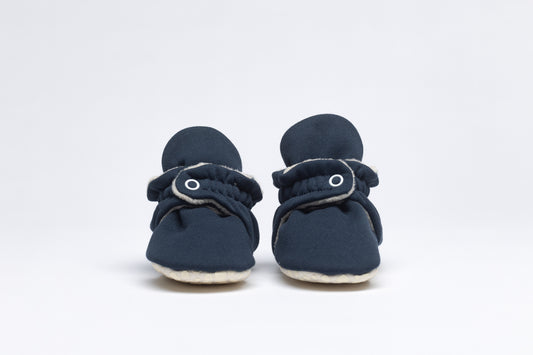 Babyschuhe Fluffy Honey Senf