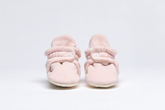 Baby Booties Fluffy Cotton Candy