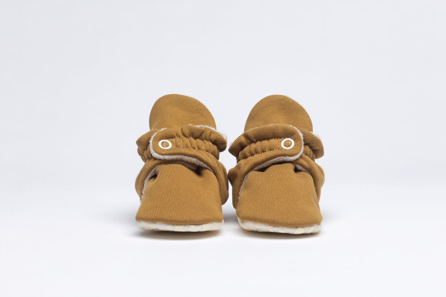 Babyschuhe Fluffy Honey Senf