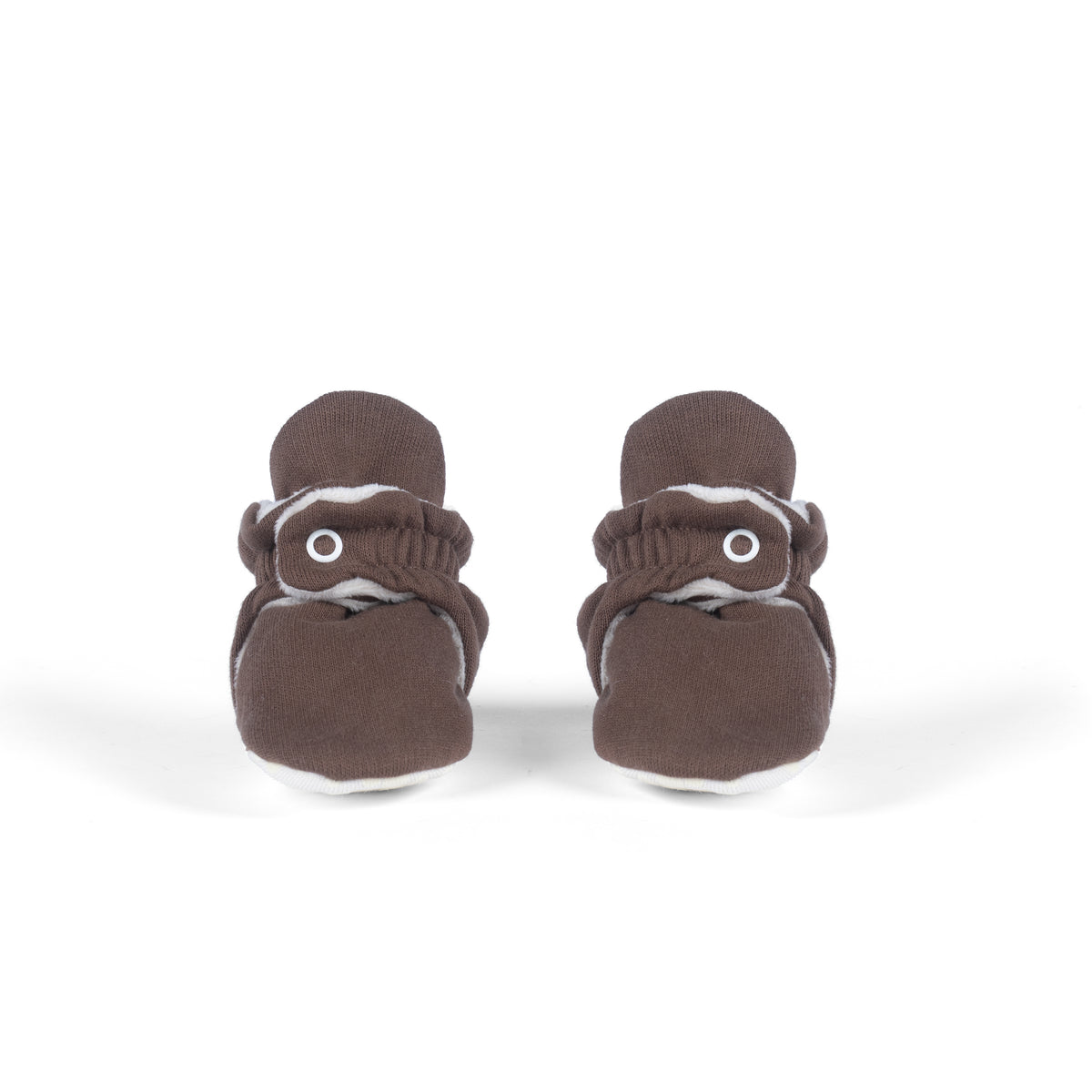 Zás Trás - Baby Booties Fluffy Chocolat Tiramisu