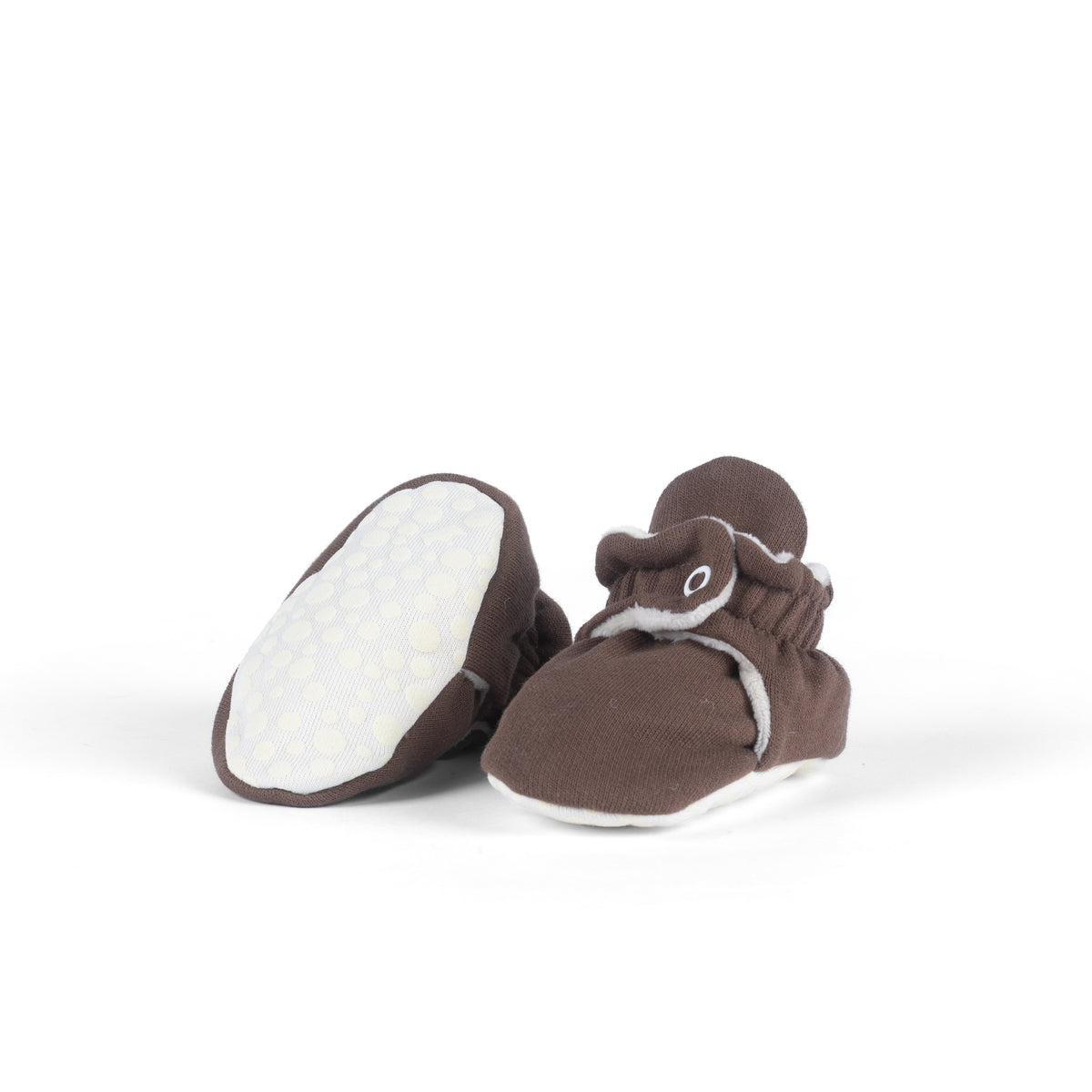 Zás Trás - Baby Booties Fluffy Chocolat Tiramisu