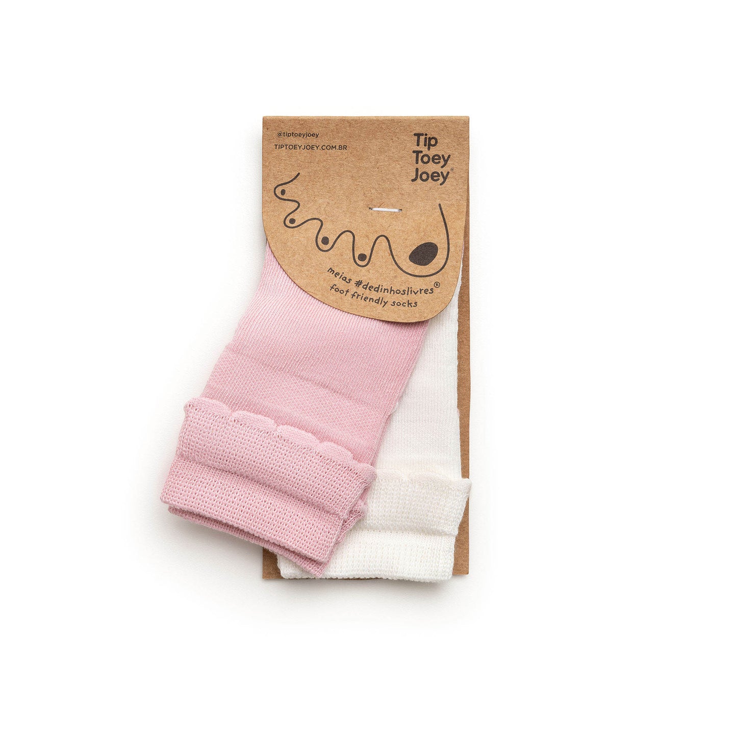 Tip Toey Joey - Kit Chaussettes à volants Rose