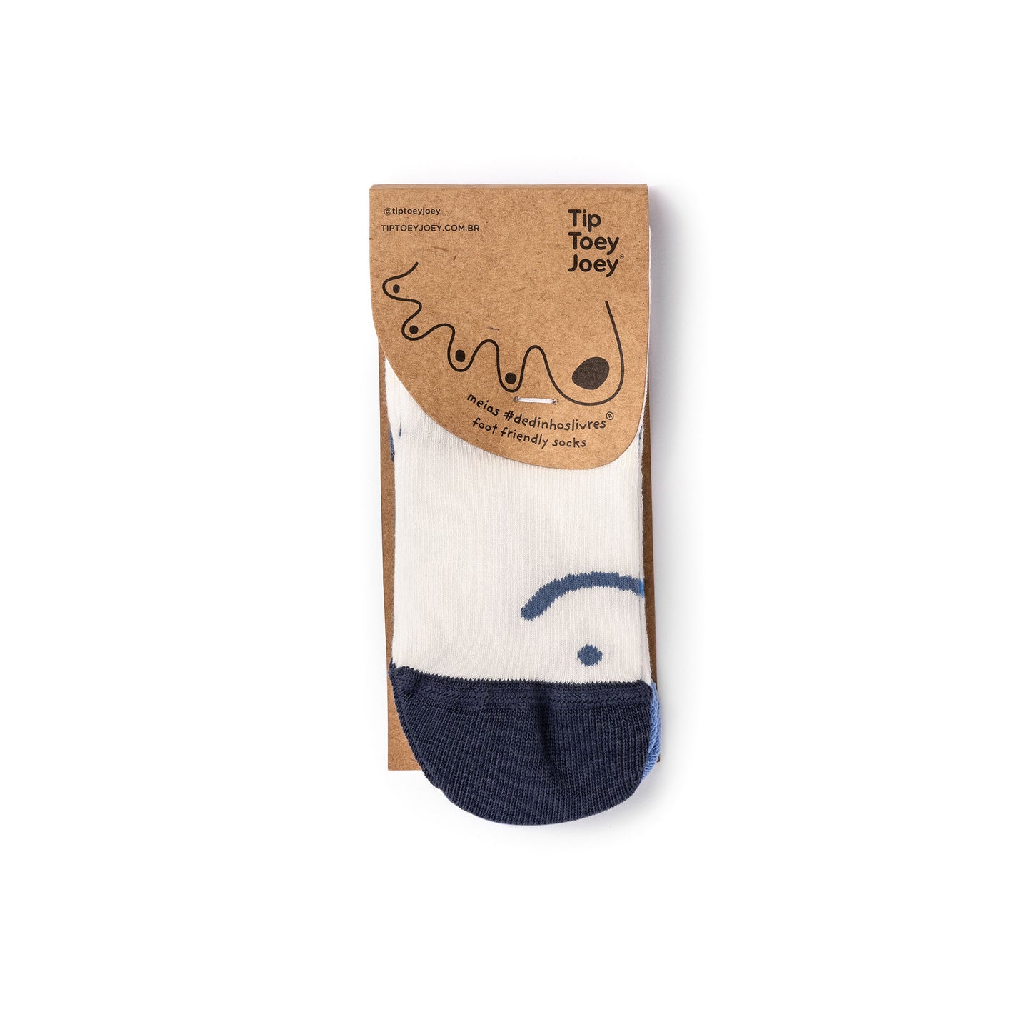 Tip Toey Joey - Kit Chaussettes Smile Bleu