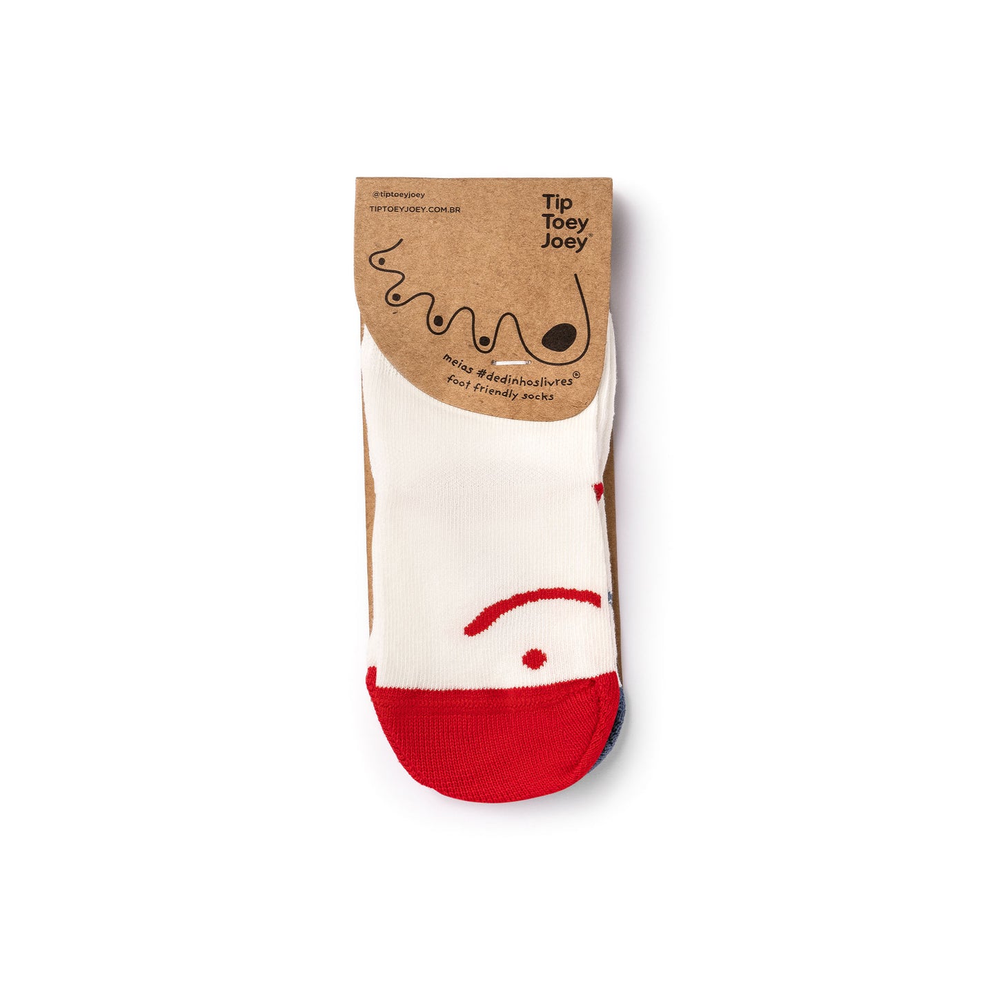 Tip Toey Joey - Kit Chaussettes Smile Rouge / Jaune / Bleu